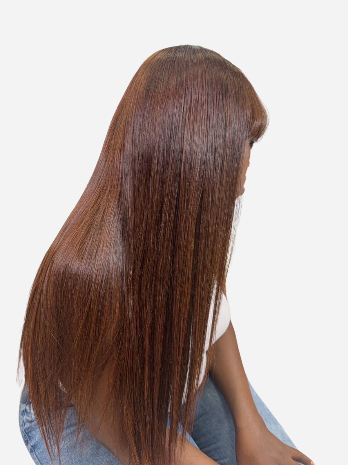 Bone Straight Fringe Closure 2*6